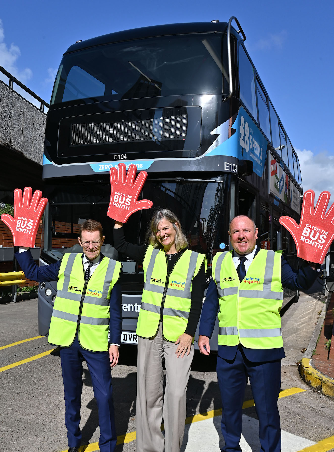 Get on board with Coventry’s all electric buses